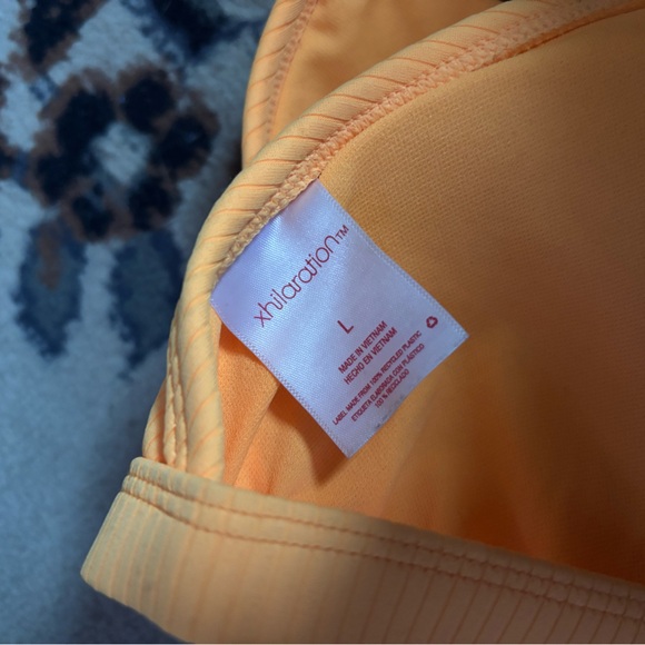 Vibrant Orange Triangle Bikini Top – Bold & Bright - Picture 4 of 4